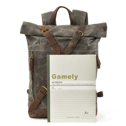 Oliver - Classic Vintage Canvas Backpack